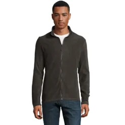 NORMAN Męski polar 220g / Szarość Węgla Drzewnego S02093-CR-XXL