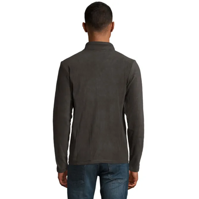 NORMAN Męski polar 220g / Szarość Węgla Drzewnego S02093-CR-XXL