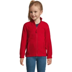 NORTH Dziecięcy polar 300g / Czerwony S00589-RD-XXL