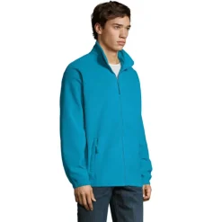 NORTH Męski polar  300g / Aqua S55000-AQ-3XL