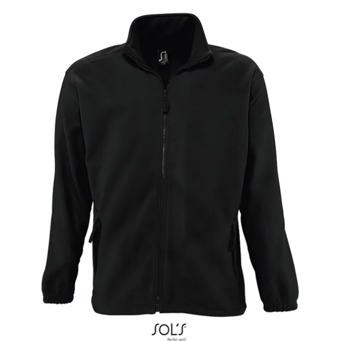 NORTH Męski polar 300g / Czarny / Czarny opal S55000-BK-XL