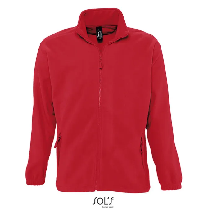 NORTH Męski polar 300g / Czerwony S55000-RD-5XL
