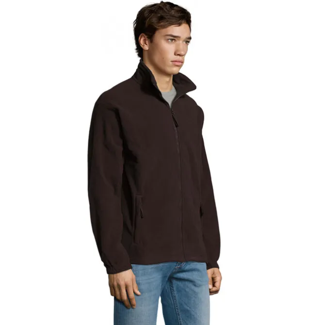 NORTH Męski polar 300g / Dark Chocolate S55000-DC-XXL