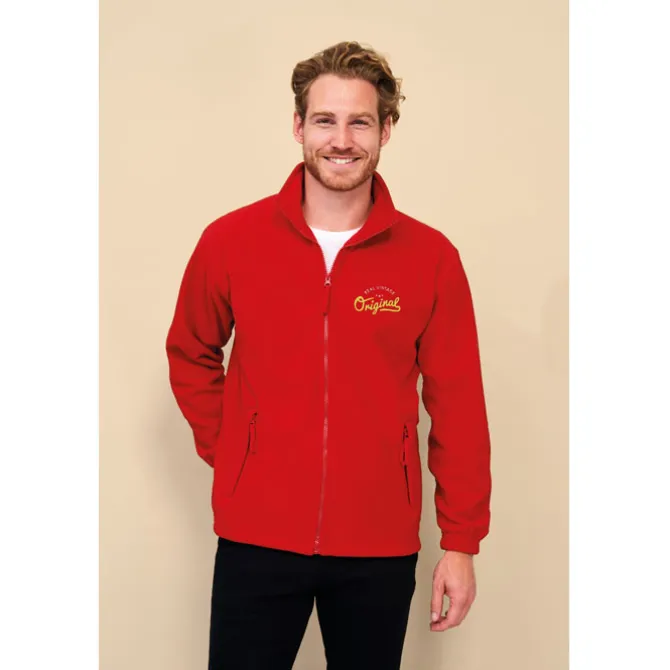 NORTH Męski polar 300g / Neonowy Pomarańczowy S55000-NO-5XL