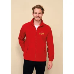 NORTH Męski polar 300g / Neon Yellow S55000-NE-5XL