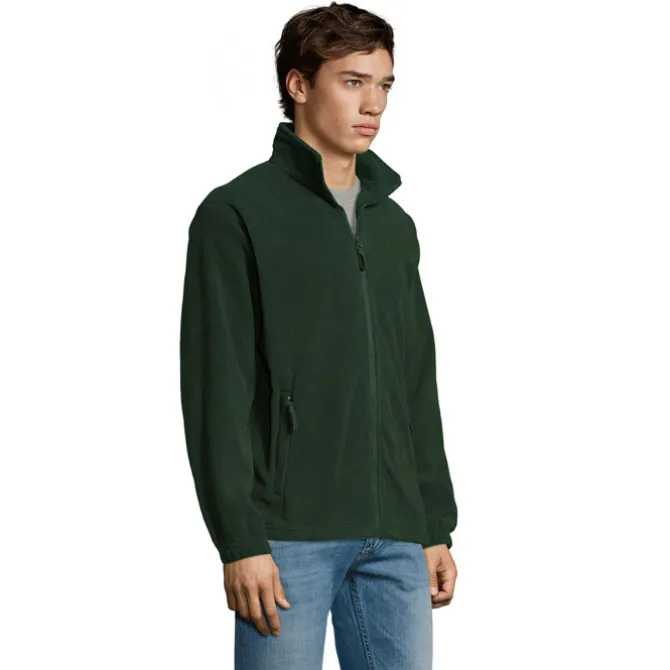 NORTH Męski polar 300g / Zielony jodłowy S55000-FI-5XL