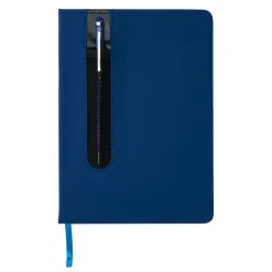 Notatnik A5 Deluxe, touch pen / Niebieski P773.315