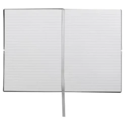 Notatnik A5 Elegance Storyline Grey Lined / Czarny HNH124AL