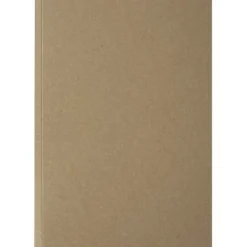 Notatnik A5 Novella Austen z miękką okładką z materiału z recyklingu, papier pakowy — 100 kartek / Piasek pustyni 21026406