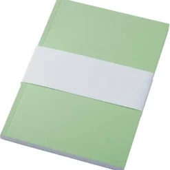 Notatnik A5 Novella Austen z miękkiej okładki z recyklingu, 100 kartek / Zielony 21024861