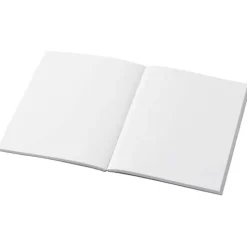 Notatnik A6 Novella Austen z miękką okładką z materiału z recyklingu, 50 kartek / Kość słoniowa 21026302
