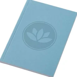 Notatnik A5 Novella Austen z miękką okładką z materiału z recyklingu, papier pakowy — 50 kartek  / Piasek pustyni 21026506