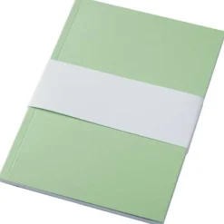 Notatnik A5 Novella Austen z miękką okładką z materiału z recyklingu, 50 kartek / Zielony 21024961