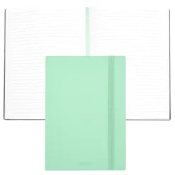 Notatnik A5 Pastel Classic Light Orange Lined / Zielony HNH422TL