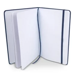 Notatnik A5 PU z kartkami papieru w kropki / Ciemnoniebieski LT92064-N0010