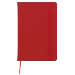 Notatnik A5 PU z kartkami papieru w kropki / Czerwony LT92064-N0021