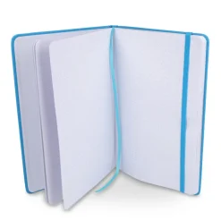 Notatnik A5 PU z kartkami papieru w kropki / Jasnoniebieski LT92064-N0012