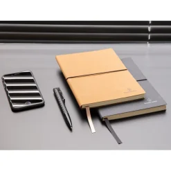 Notatnik A5, skórzana okładka / Brązowy P772.219
