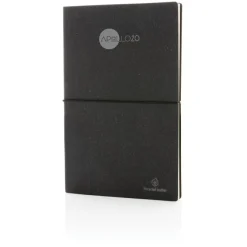 Notatnik A5, skórzana okładka / Szary P772.212