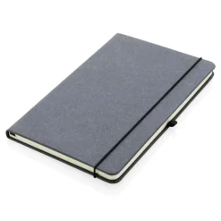 Notatnik A5, skórzana okładka / Szary P774.202