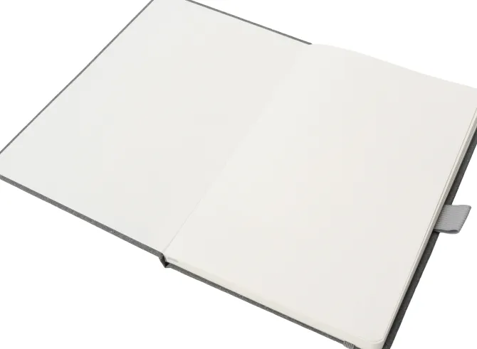 Notatnik A5 w kropki z papieru z recyklingu AGNESE / Szary 2179907