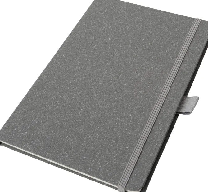 Notatnik A5 w kropki z papieru z recyklingu AGNESE / Szary 2179907