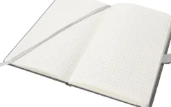 Notatnik A5 w kropki z papieru z recyklingu AGNESE / Szary 2179907