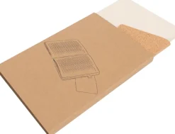 Notatnik A5 w linie z kartonu po mleku MARTHA / Beżowy 2476513