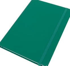 Notatnik A5 w linie z materiałów z recyklingu DOMINIK / Zielony 2526109