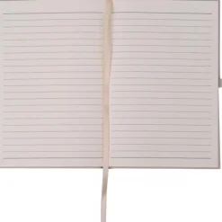 Notatnik A5 w linie z papieru z recyklingu BRASILIA / Beżowy 528413