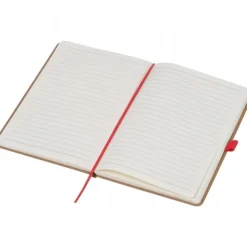 Notatnik A5 w linie z papieru z recyklingu BOURNEMOUTH / Zielony 528309
