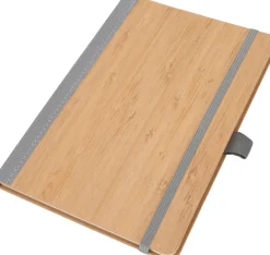 Notatnik A5 w linie z poliestru z recyklingu TEOFILO / Niebieski 2377404