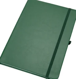 Notatnik A5 w linie z PU z recyklingu CLEO / Szary 2374807