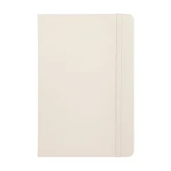 Notatnik A5 z tworzywa PU  / Beżowy LT92066-N0055