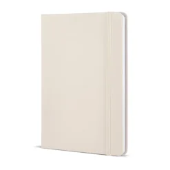 Notatnik A5 z tworzywa PU  / Beżowy LT92066-N0055