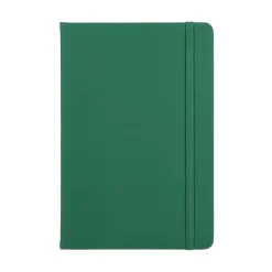 Notatnik A5 z tworzywa PU  / Ciemnozielony LT92066-N0030