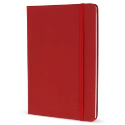 Notatnik A5 z tworzywa PU  / Czerwony LT92066-N0021