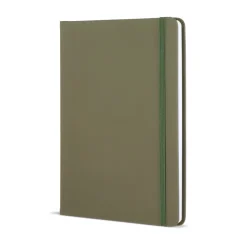 Notatnik A5 z tworzywa PU  / Dried Green LT92066-N0049