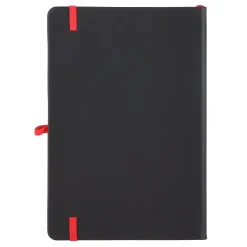 Notatnik Iroko z twardą okładką Laser A5 / Czarny / czerwony LT92090-N0221
