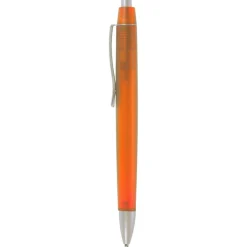 Notatnik ok. A5 z długopisem / Pomarańczowy V2387-07
