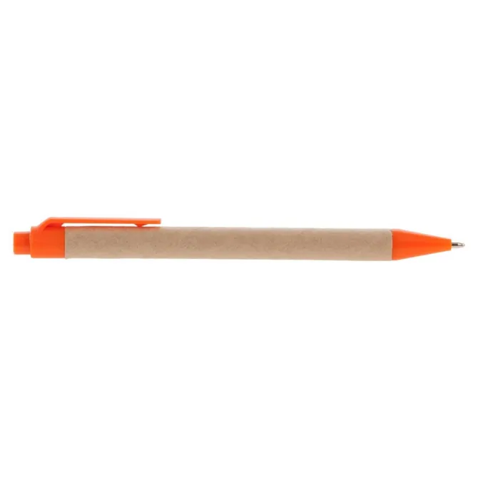 Notatnik ok. A5 z długopisem | Salvatore / Pomarańczowy V2389-07