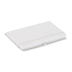 Notatnik Olmo w twardej oprawie PU A5 z karteczkami samoprzylepnymi / Biały LT92063-N0001