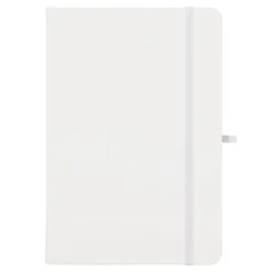 Notatnik Olmo w twardej oprawie PU A5 z karteczkami samoprzylepnymi / Biały LT92063-N0001