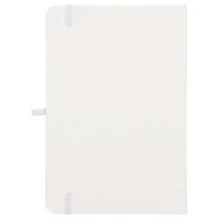 Notatnik Olmo w twardej oprawie PU A5 z karteczkami samoprzylepnymi / Biały LT92063-N0001