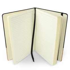 Notatnik R-PET i korek A5 / Czarny LT92085-N0002