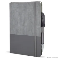 Notatnik Thermo Leather A5 / Szary LT92088-N0061