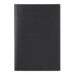 Notatnik Yuzu z miękką okładką Thermo A5 / Czarny / jasnozielony LT92091-N0232