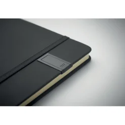 Notebook A5 z portem USB / Czarny MO2725-03