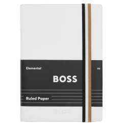 Notes A6 Iconic Camel Lined / Biały HNM421WL