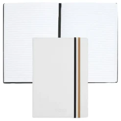 Notes A6 Iconic Camel Lined / Biały HNM421WL